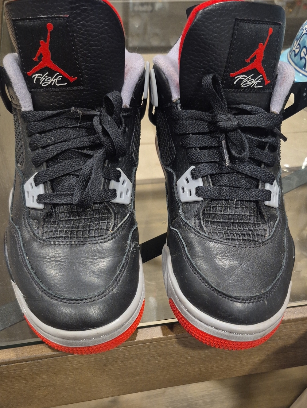 Jordan Kids Black and Red Low-Top Sneakers